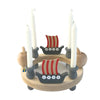 Candle Wreath Medium Grey/2 Viking Ships/2 Apples Natural Candle Wreath Medium Grey/2 Viking Ships/2 Apples Natural