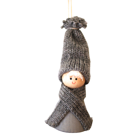 Santa Hadar hanging decor Grey