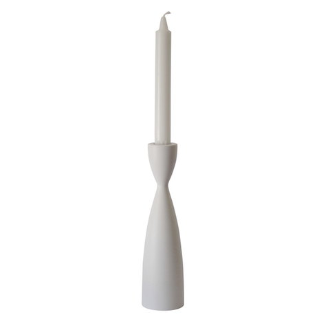 Candlestick Tall White