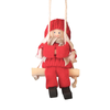 Santa Girl on Swing hanging decor Santa Girl on Swing hanging decor