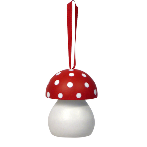 Toadstool hanging decoration