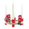 Candle wreath Large Red/1 Santa Ingrid/1 Santa Johan/1 Sitting Boy/1 Sitting Girl Candle wreath Large Red/1 Santa Ingrid/1 Santa Johan/1 Sitting Boy/1 Sitting Girl