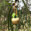 Apple hanging decor gold Apple hanging decor gold