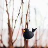 Bird hanging decor Black Bird hanging decor Black