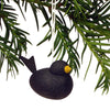 Bird hanging black Bird hanging black