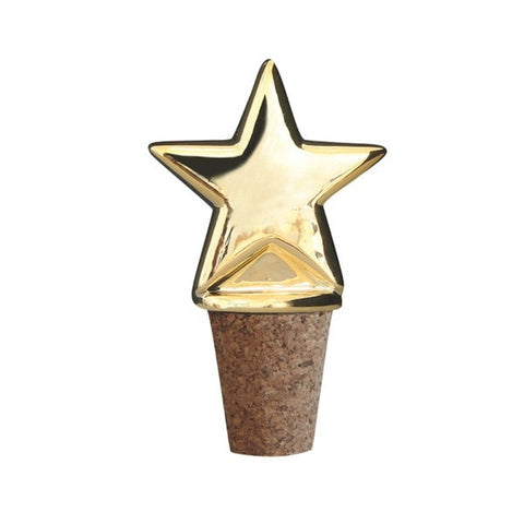 Bottle stopper Star Gold