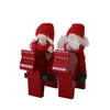 Santa Boy and Girl on Dala horse Santa Boy and Girl on Dala horse
