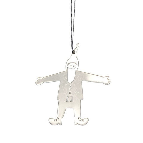 Shiny Hanging Decor Santa