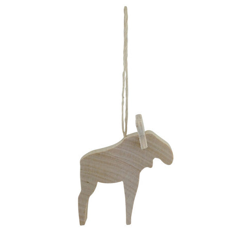 Moose hanging decor Natural/Twine