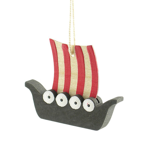 Viking ship hanging decor