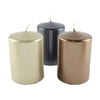 Pillar Candle 11 cm Metallic Pillar Candle 11 cm Metallic