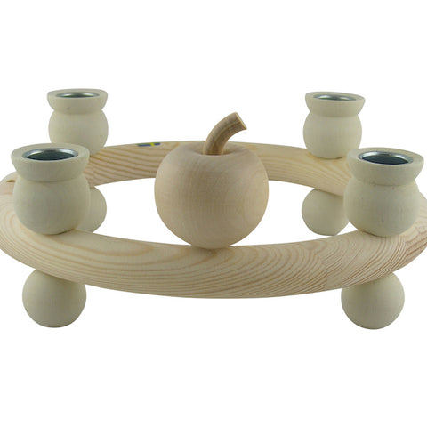 Apple Medium for candle wreath Natural