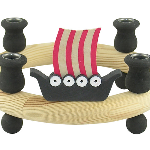 Viking Ship for candle wreath