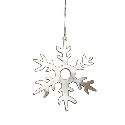 Shiny Hanging Decor Snowflake