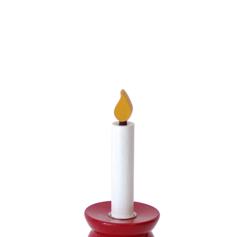 Candle timber Small White