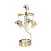 Rotary Candle Holder Flying Angel/Gold