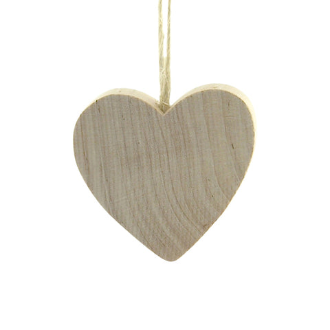 Heart Medium hanging decor Natural/Twine