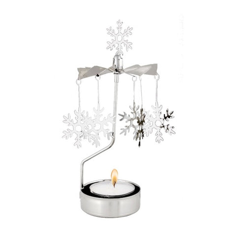 Rotary Candle Holder Snowflake