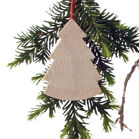 Hanging Christmas tree Natural/Red