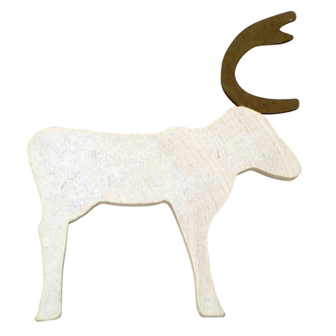 Magnet Reindeer White