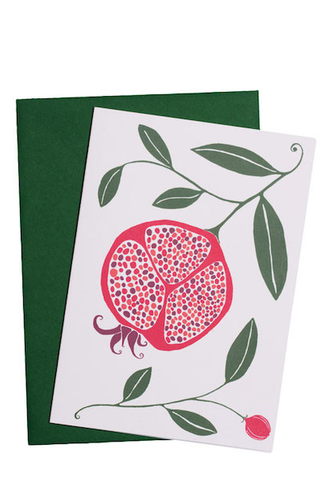 Card Pomegranate