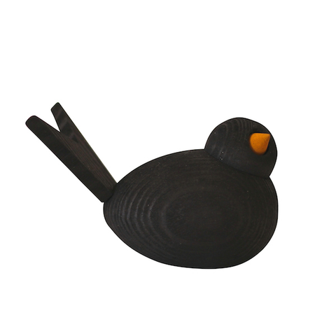 Bird Large Black